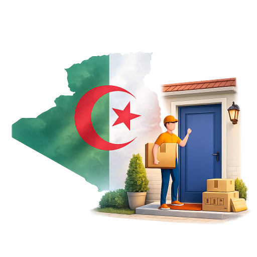 توصيل إلى جميع ولايات الوطن